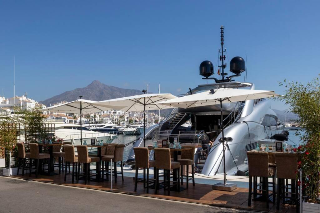 Puerto Banus Second Line, Luxury Apartement ماربيا المظهر الخارجي الصورة