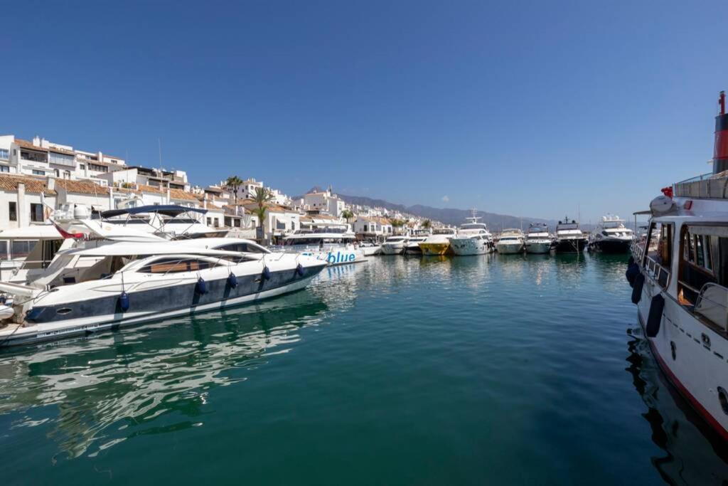 Puerto Banus Second Line, Luxury Apartement ماربيا المظهر الخارجي الصورة